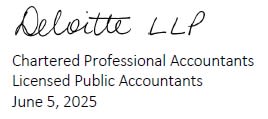 Deloitte signature